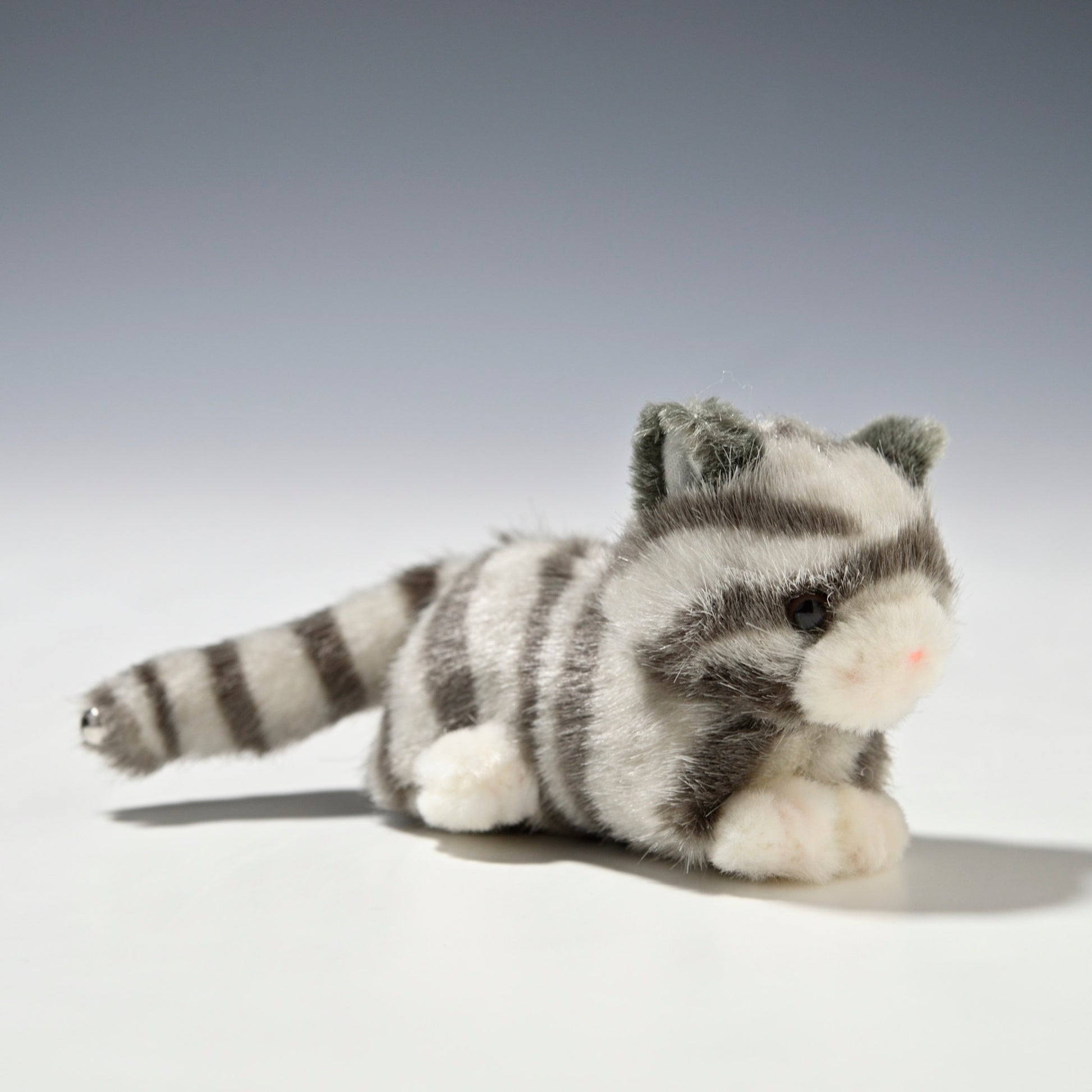 たけのこ TAKENOKO ぬいぐるみ プチプチらんど (A) ネコ グレー 58431 左横