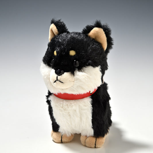 キュート販売 CUTE ぬいぐるみ ぽていぬ くろしばちゃん 黒柴犬 D0053 正面