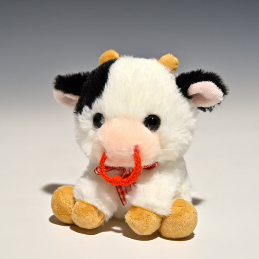キュート販売 CUTE ぬいぐるみ ウシさんシリーズ おすわりウシさん SS F0272 正面