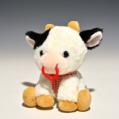 キュート販売 CUTE ぬいぐるみ ウシさんシリーズ おすわりウシさん S F0273 正面