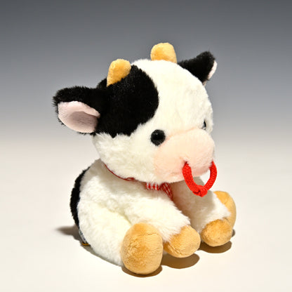 キュート販売 CUTE ぬいぐるみ ウシさんシリーズ おすわりウシさん S F0273 左横