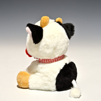 キュート販売 CUTE ぬいぐるみ ウシさんシリーズ おすわりウシさん S F0273 右横