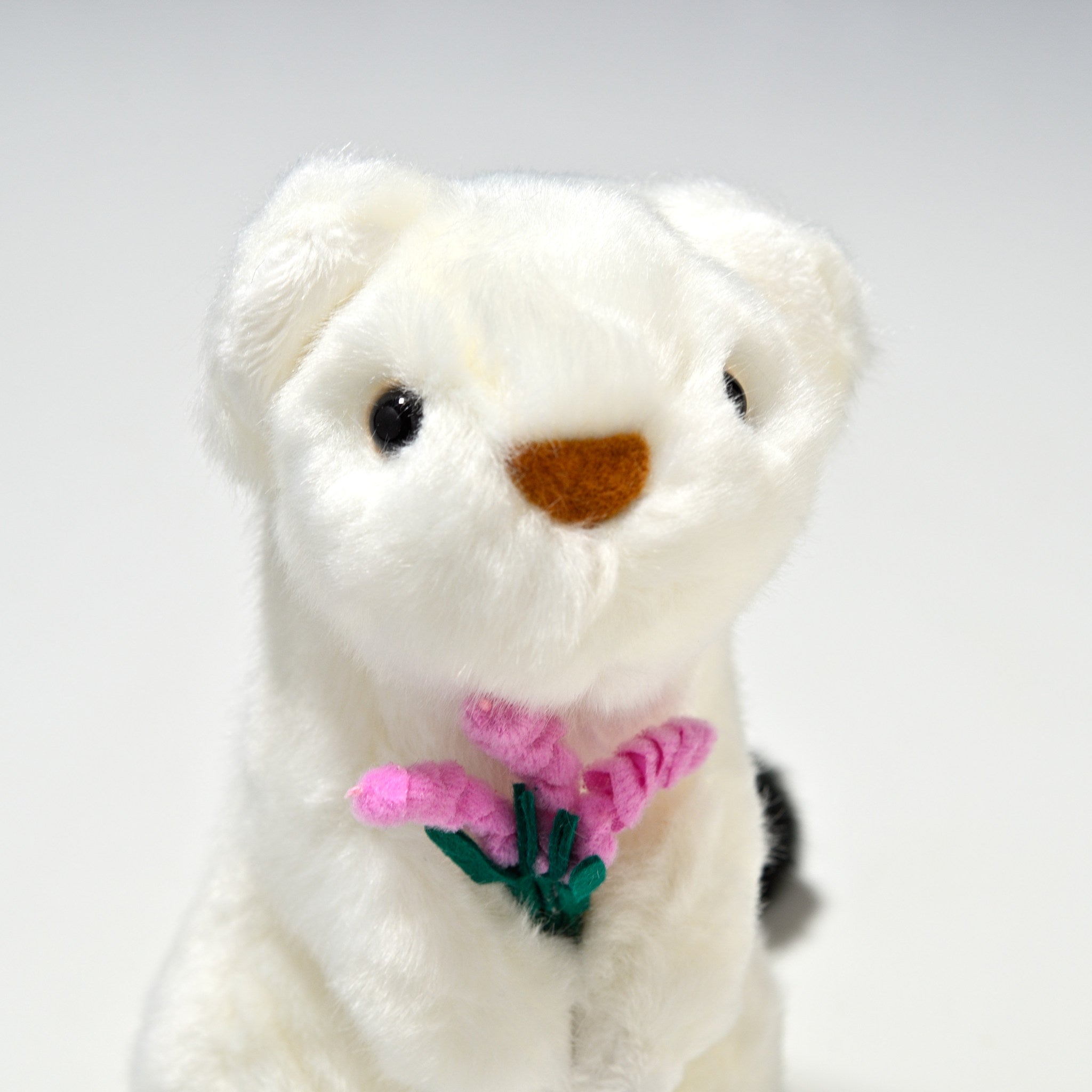オコジョ　ハンドメイド　ぬいぐるみ　アートドール オコジョのぬいぐるみ キュート販売 CUTE フォレストコレクション