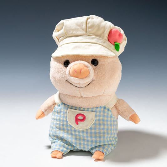 内藤デザイン研究所 ぬいぐるみ ぷーとん 着せ替え お洋服セット カフェ M・Sサイズ用 装着例 正面