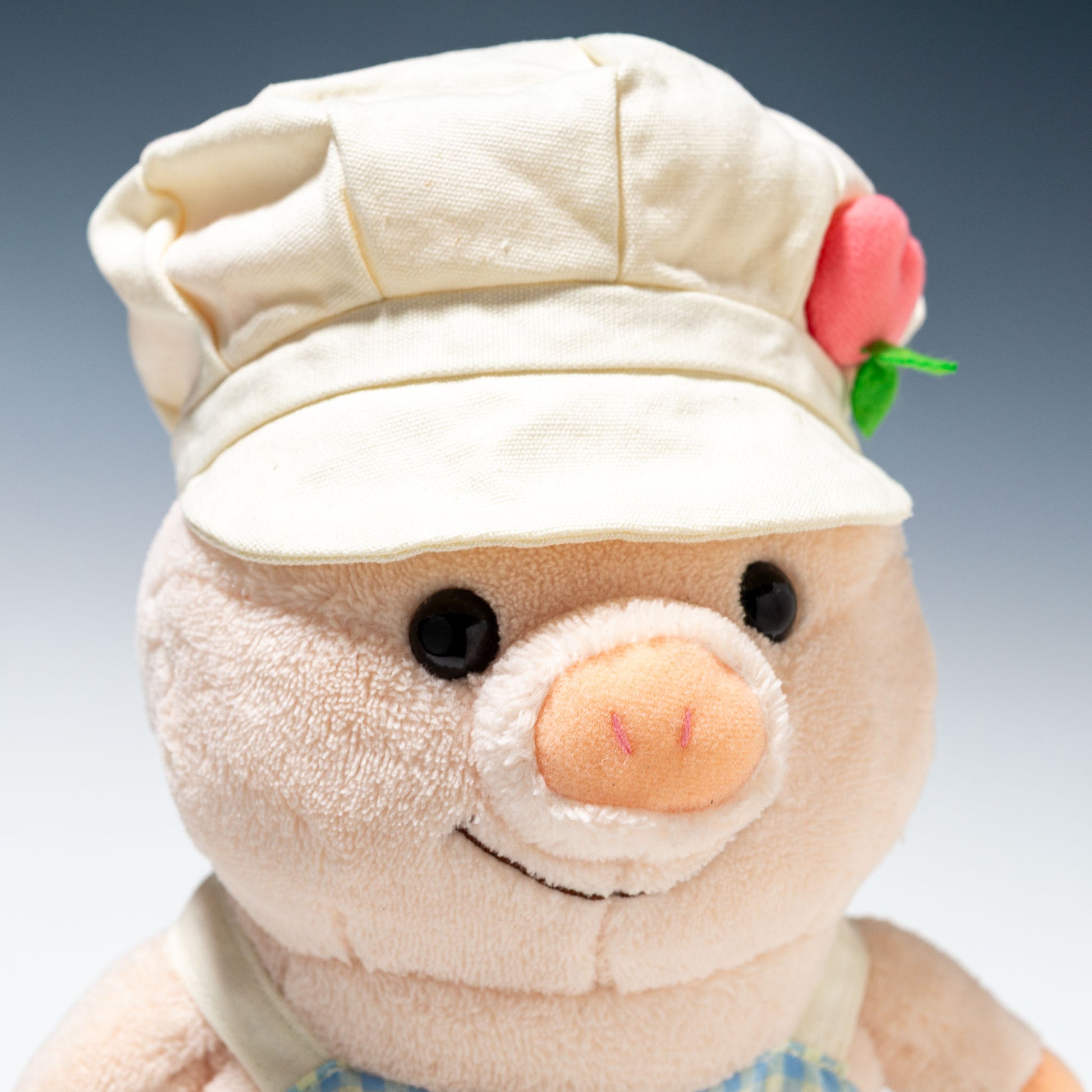 内藤デザイン研究所 ぬいぐるみ ぷーとん 着せ替え お洋服セット カフェ M・Sサイズ用 装着例 右横顔
