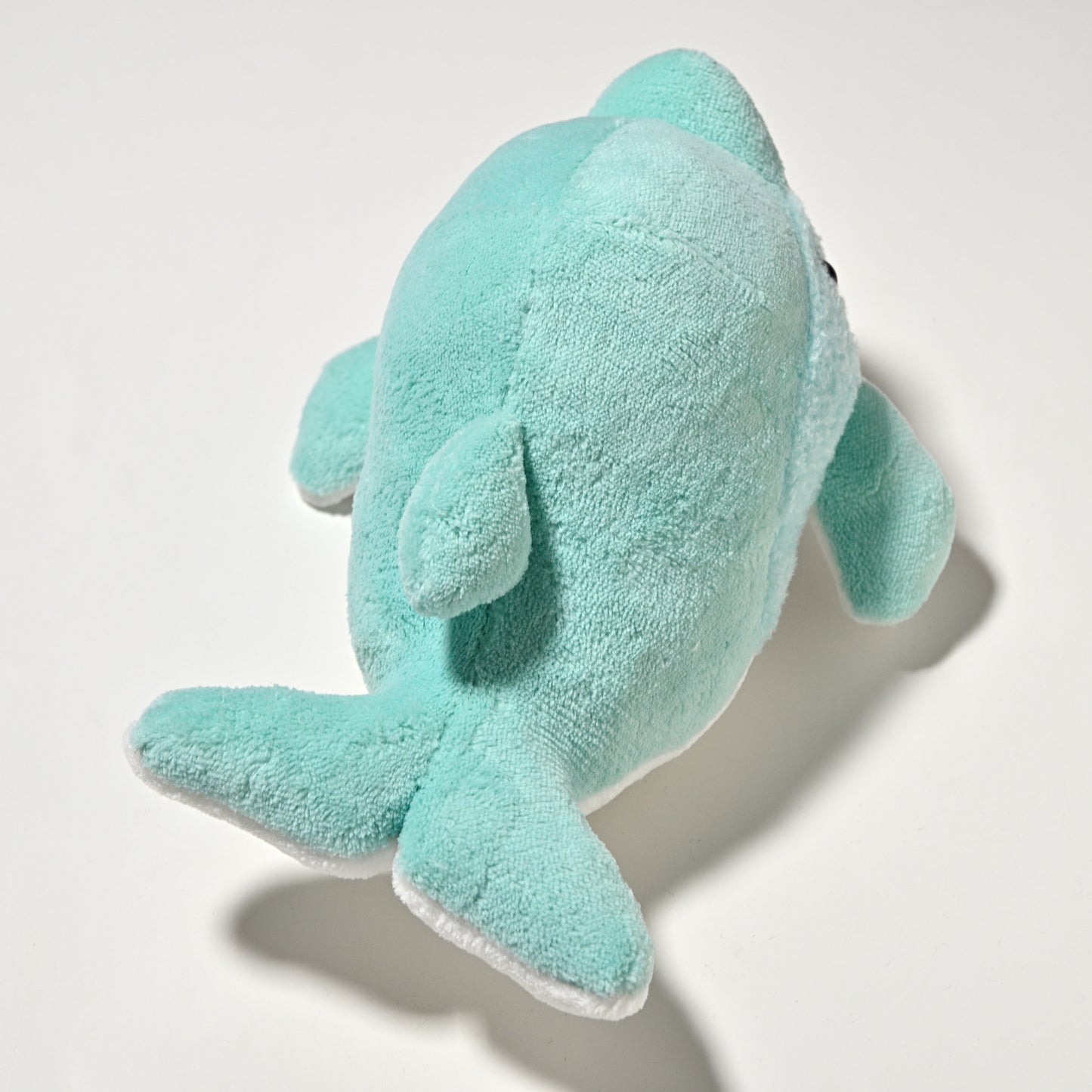 たけのこ TAKENOKO ぬいぐるみ マリンシリーズ フワフワイルカ ブルー 15451 後ろ