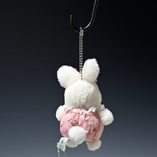 たけのこ TAKENOKO ぬいぐるみ プチぶらんでーと ボールチェーン ウサギ 90200 ぶら下げた後ろ