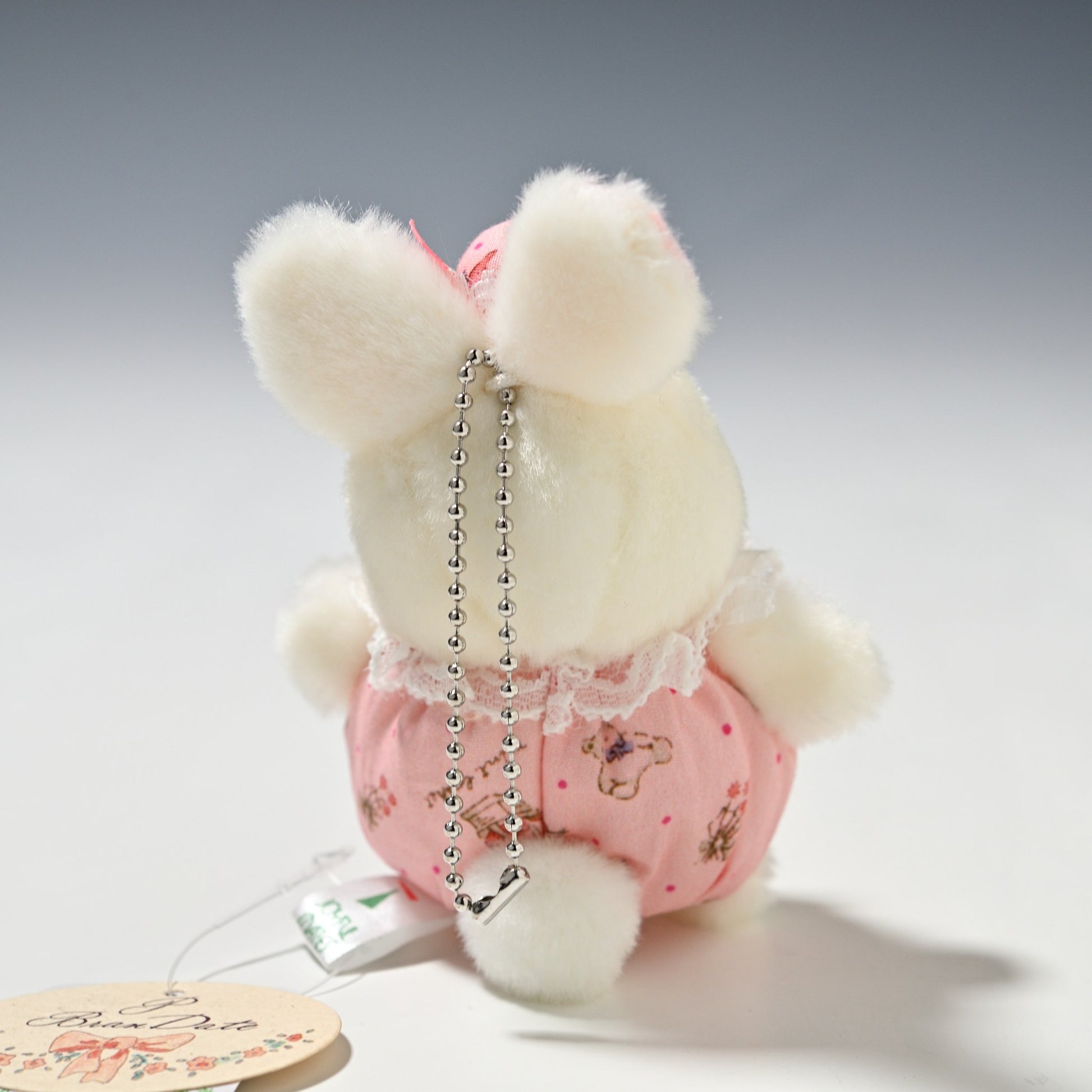 たけのこ TAKENOKO ぬいぐるみ プチぶらんでーと ボールチェーン ウサギ 90200 後ろ