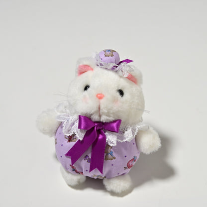 たけのこ TAKENOKO ぬいぐるみ プチぶらんでーと ボールチェーン ネコ 90207 正面