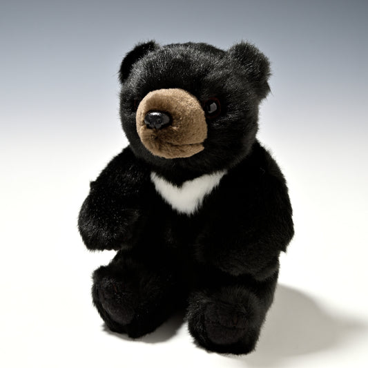 吉徳 ぬいぐるみ りくのなかまたち ツキノワグマ SS 1180248 正面