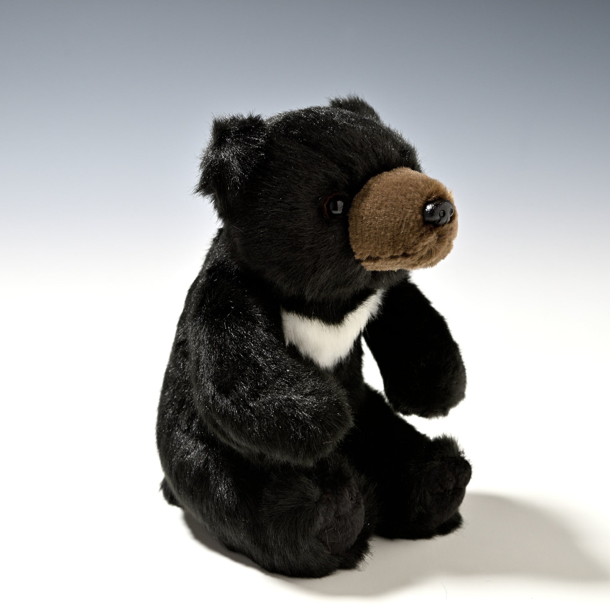 吉徳 ぬいぐるみ りくのなかまたち ツキノワグマ SS 180248 左横