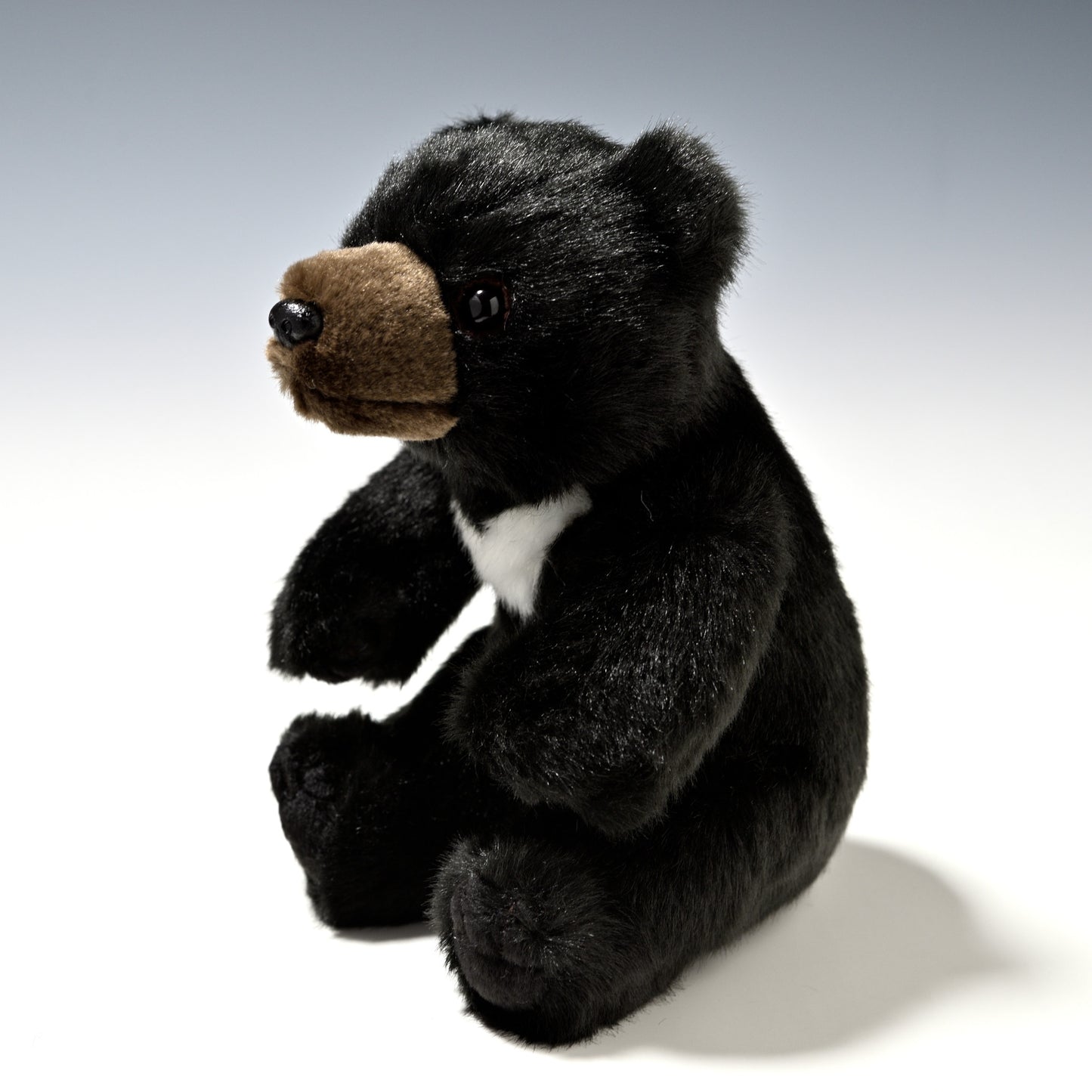 吉徳 ぬいぐるみ りくのなかまたち ツキノワグマ SS 180248 右横