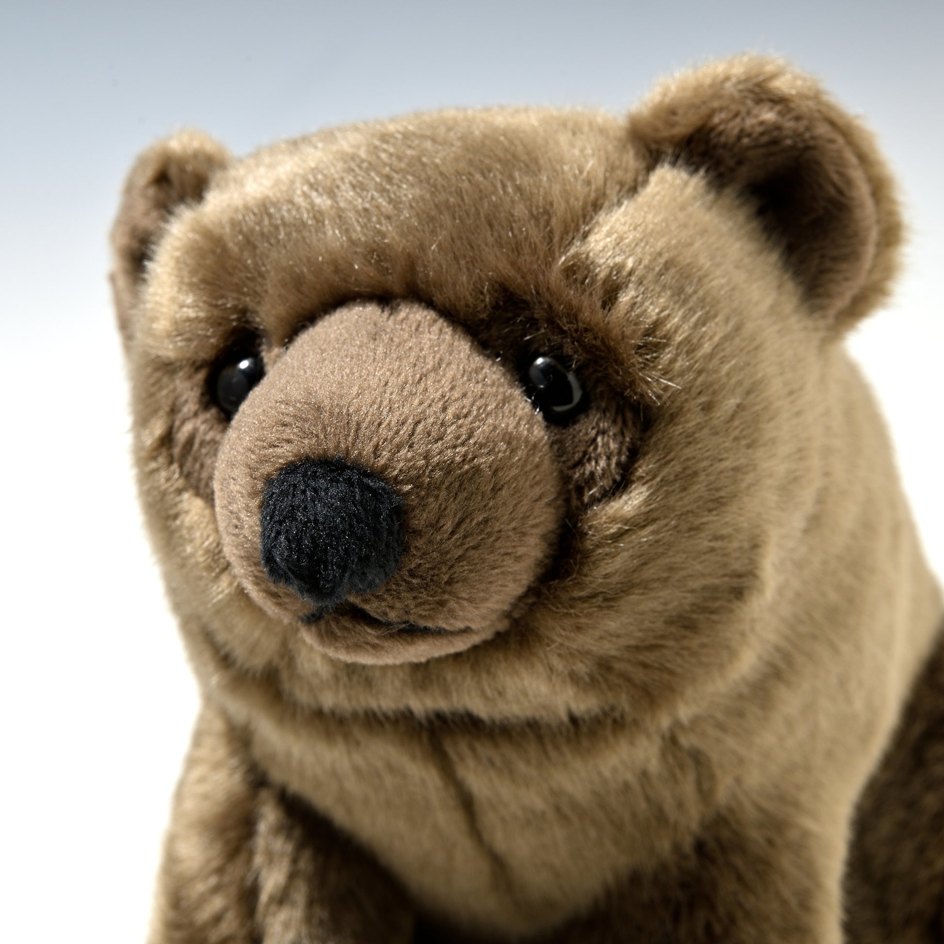 吉徳 ぬいぐるみ りくのなかまたち ヒグマ 180253 左横顔