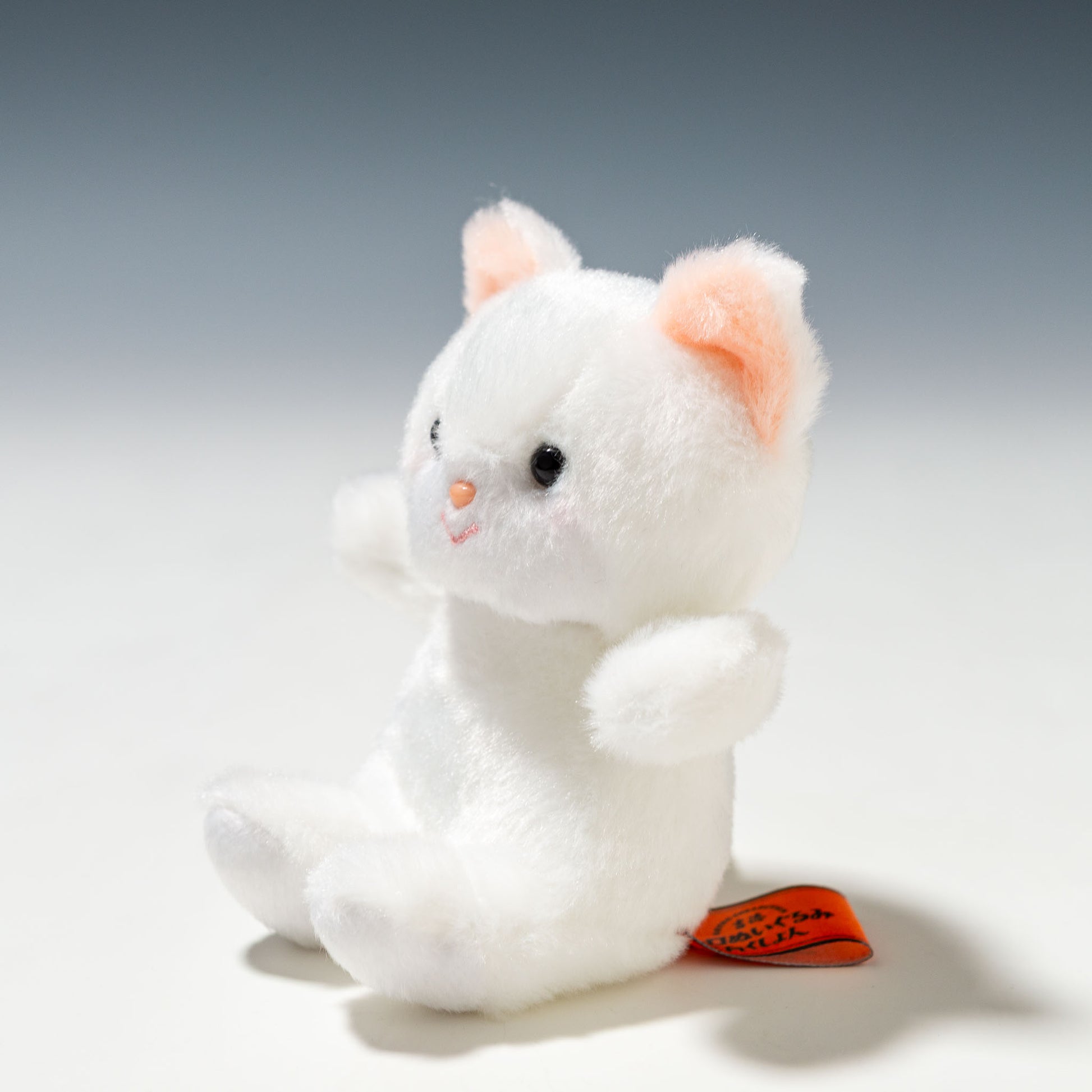 吉徳 ぬいぐるみ レトロぬいぐるみこれくしょん mini ミニ クリーミー(ねこ) 右横