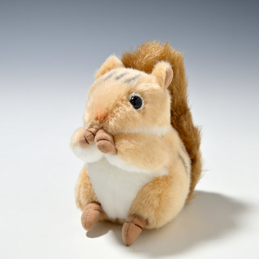 吉徳 ぬいぐるみ りくのなかまたち りすのサック 180341 正面