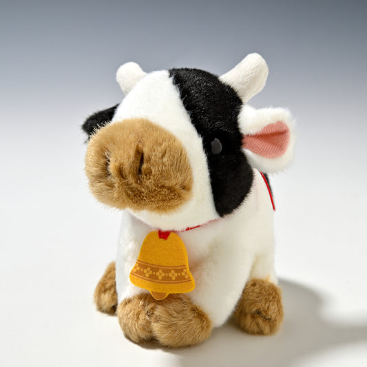 吉徳 ぬいぐるみ りくのなかまたち カウベルつき うし 180600 正面