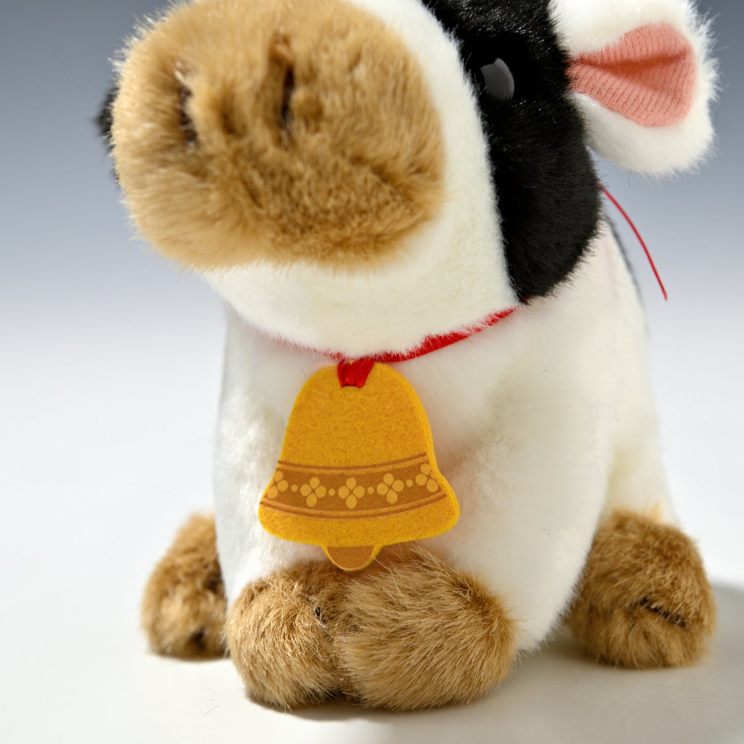 吉徳 ぬいぐるみ りくのなかまたち カウベルつき うし 180600 首の鈴アップ