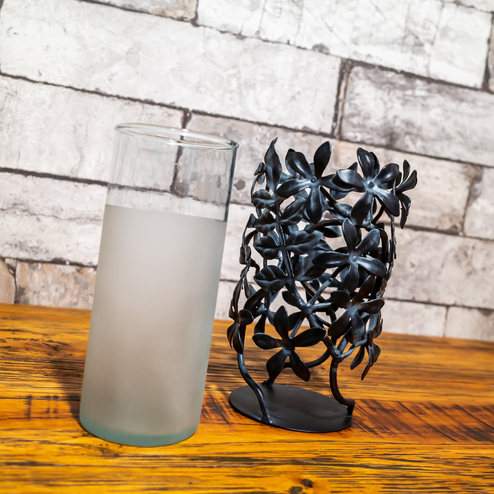 ジャスミン スモークガラス Vaseのガラスベース