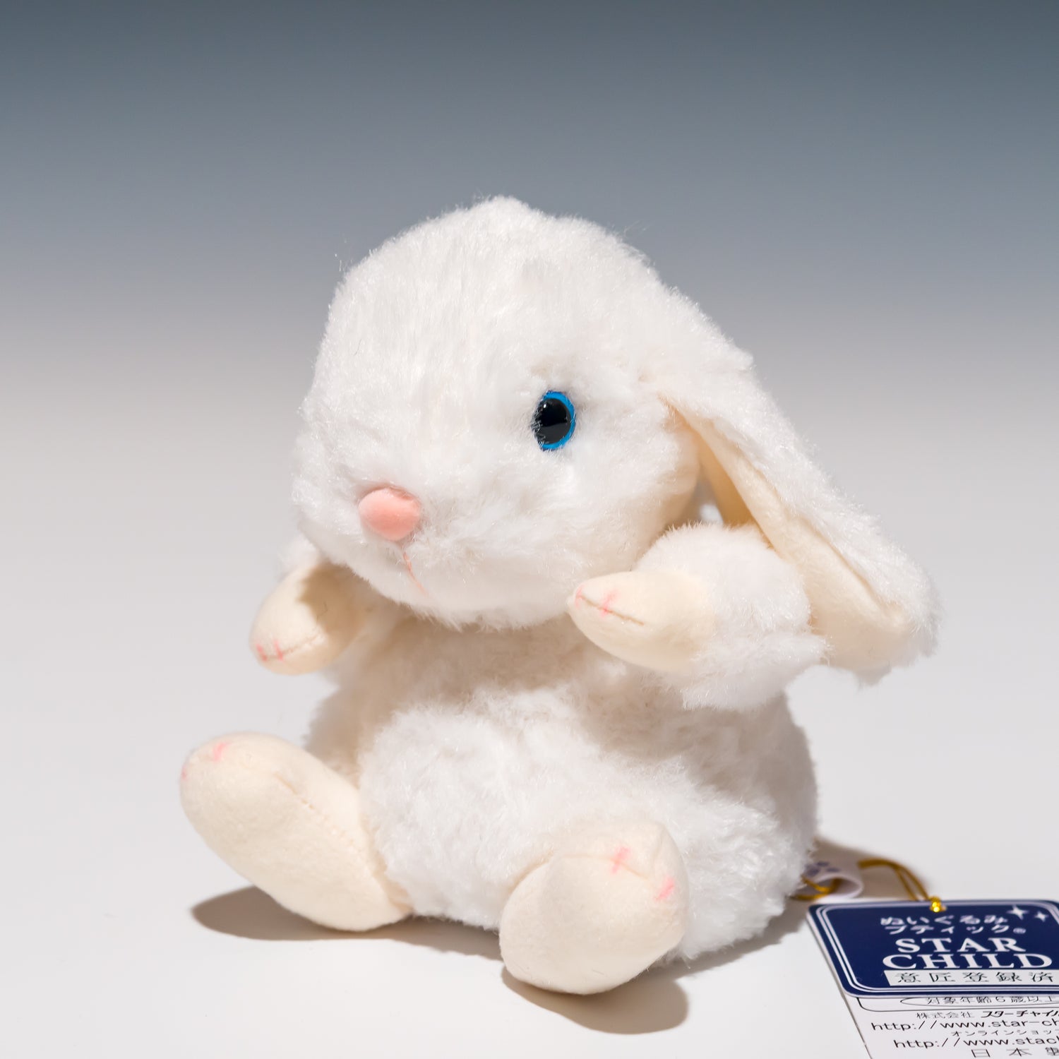 スターチャイルド STAR CHILD ぬいぐるみ ロップイヤー ブルーアイ 1081 正面