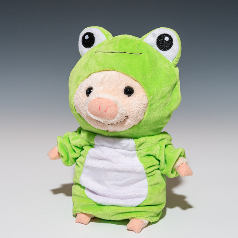 内藤デザイン研究所 ぬいぐるみ ぬいぐるみ プラッシュコスチューマー（カエル）Lサイズの正面
